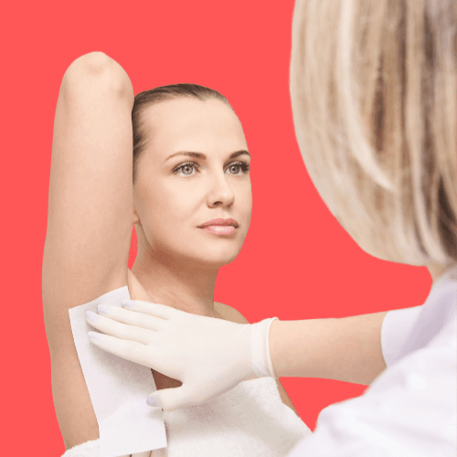 Underarms Waxing service visual